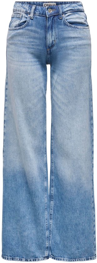 Only Jeans Onlhope taille basse large Dnm Tai194 15340011 Denim Blue clair pour femme, taille W29
