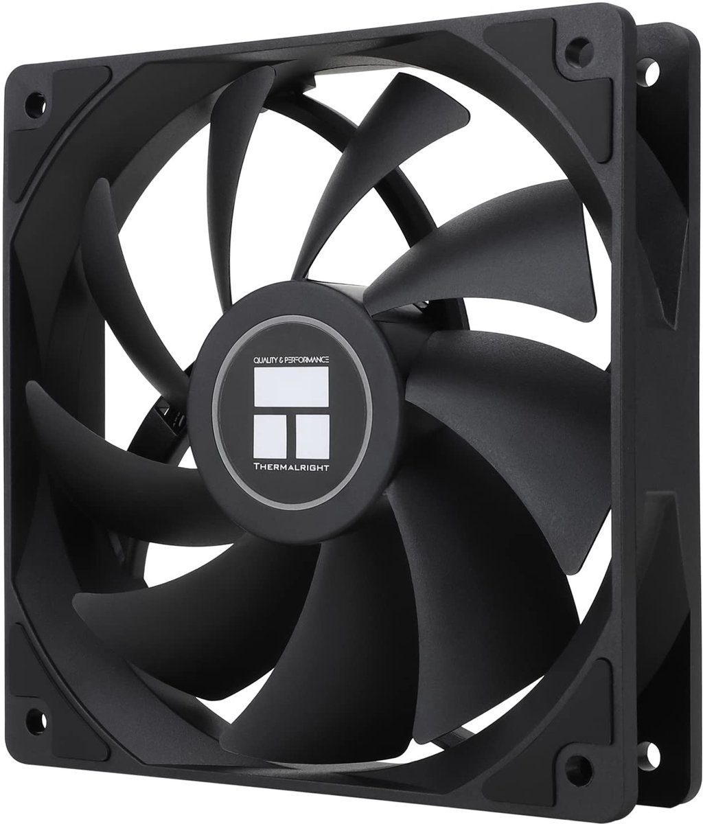 120mm Stille Behuizingskoelventilator - 4-Pins PWM PC Ventilator met S-FDB Lagers
