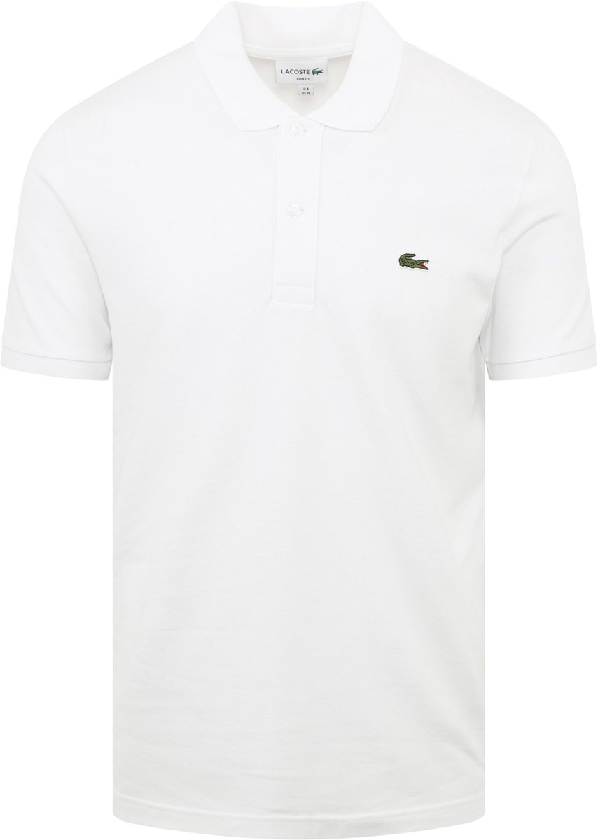 Lacoste Poloshirt Pique 4XL Heren Wit