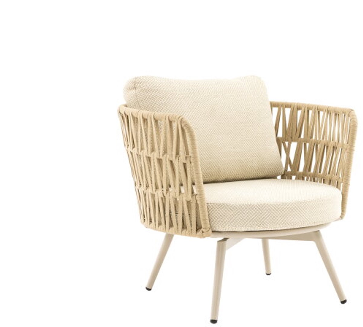 Sens-Line Loungestoel Sophia draaibaar 360° tuin - Beige