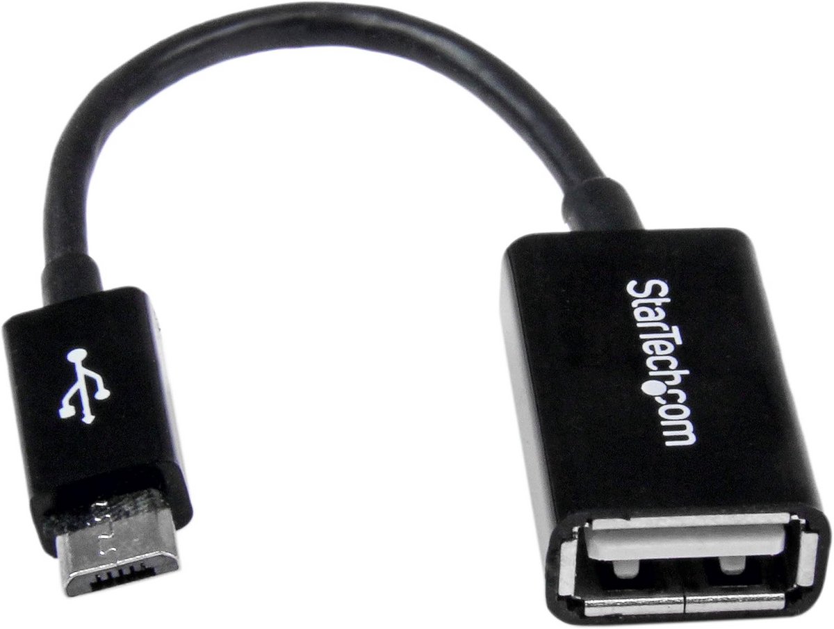 Micro USB naar USB OTG Adapter Kabel voor Smartphone en Tablet