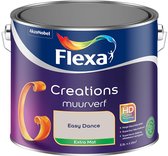 Flexa - Creations Muurverf Extra Mat - Easy Dance - Kleur van het jaar 2026 - Mengverf - 2.5 L