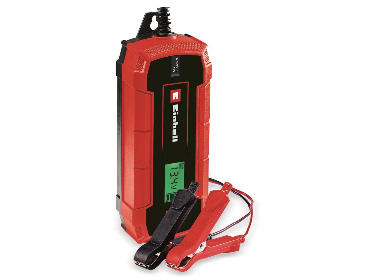 EINHELL Acculader CE-BC 6 M - 12V - Max. laadstroom: 6A - Accu's tot 150Ah