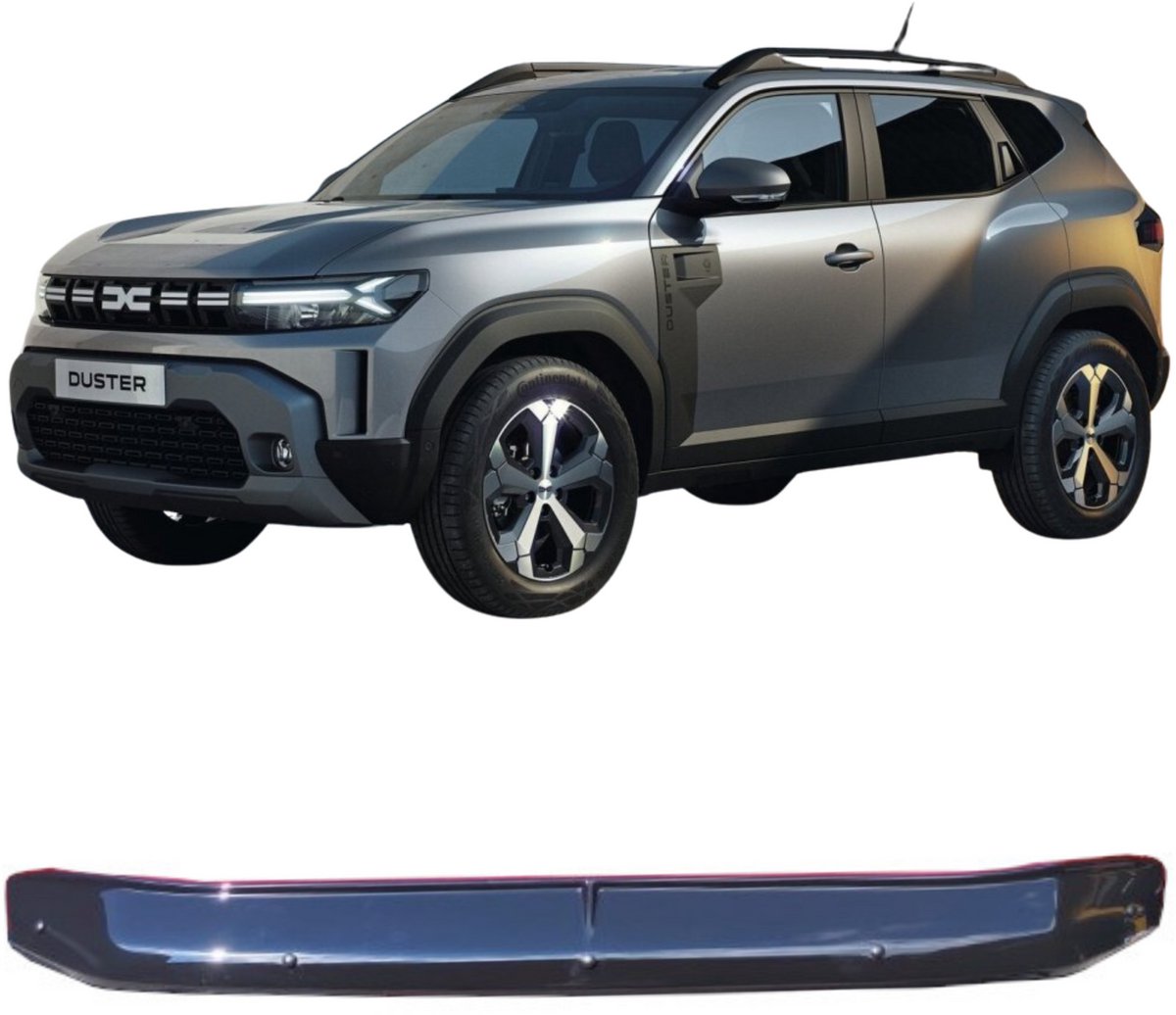 Motorkapafdekking voor Dacia Duster vanaf 2024