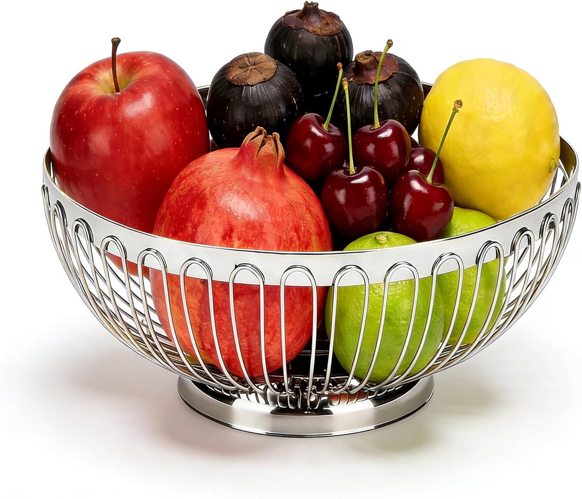 Fruitschaal Etagere - Fruitmand .. Laags - Opslagrek