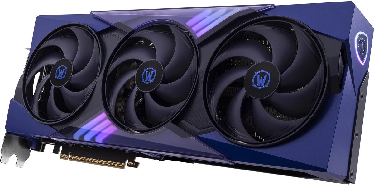 MSI GeForce RTX 5070 12GB GDDR7 PCIe 5.0 Gaming Videokaart World of Warcraft Design HDMI 2.1b 3x DisplayPort - Afbeelding 4