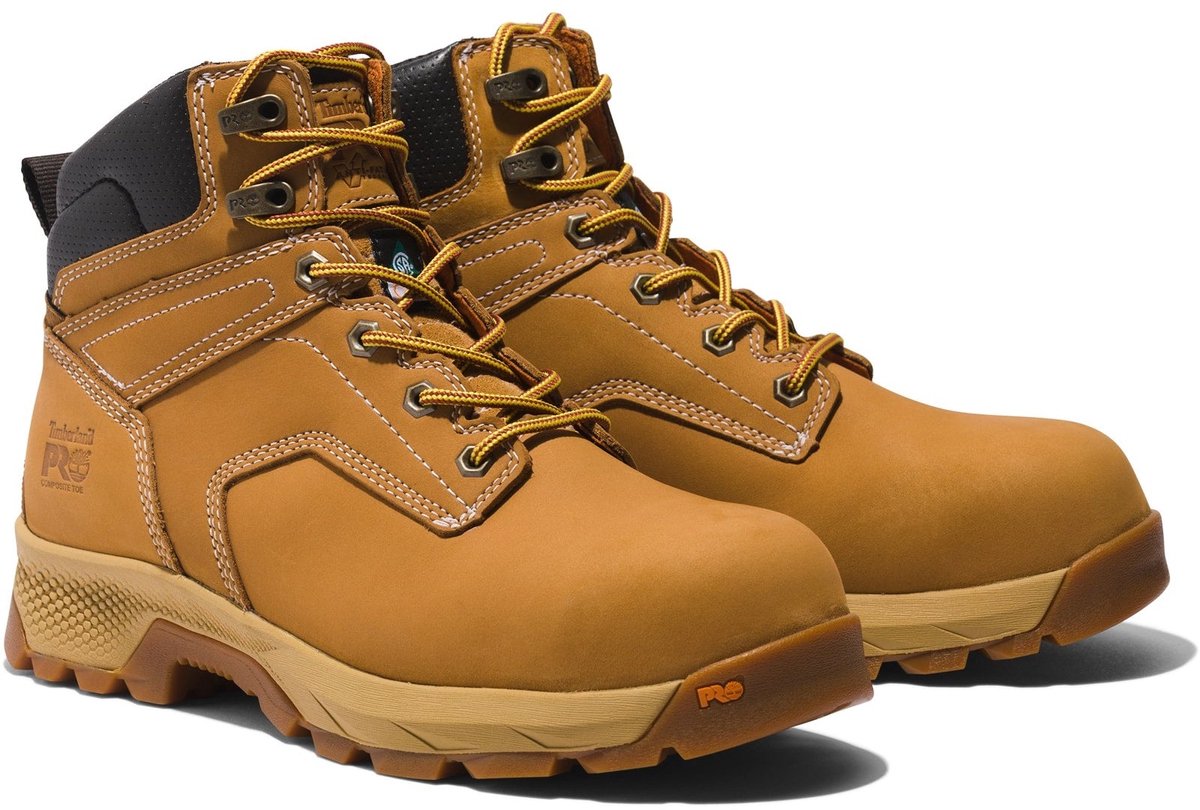 Timberland Pro Titan EV Composiet Veiligheidsneus Werklaars | Tarwe - FW Industrial Adult - Maat 40 UK 6.5 -