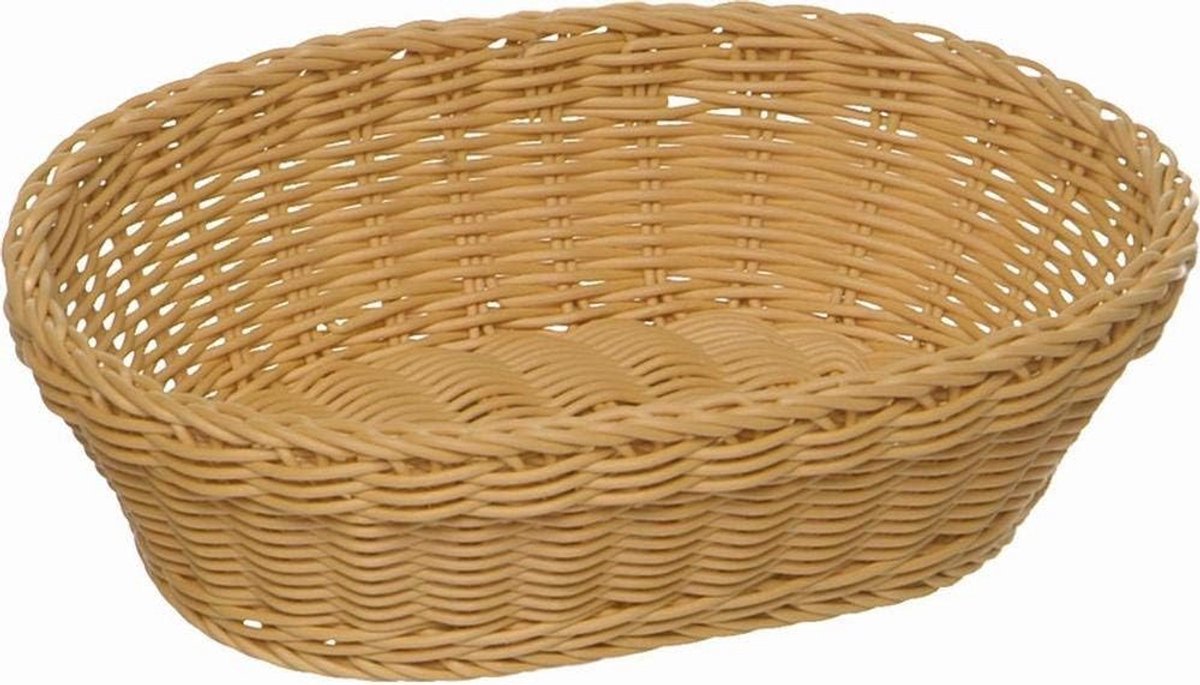 Ovale Serveermand Polypropyleen – Ideaal voor Brood en Fruit