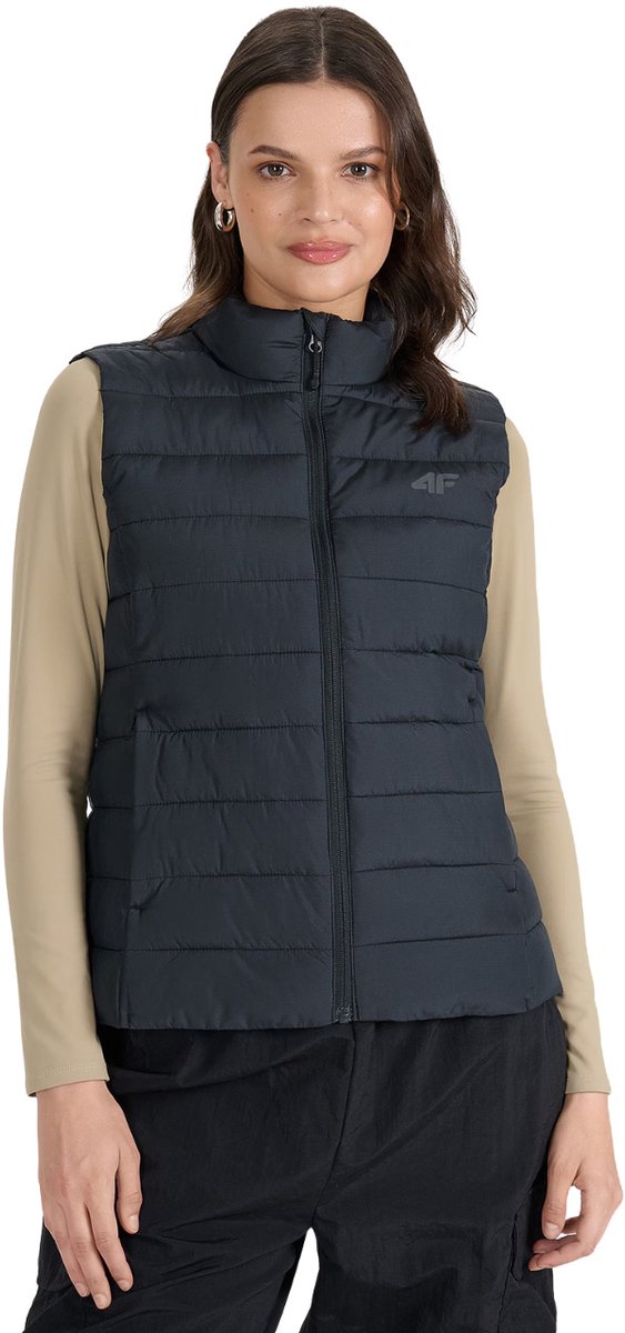 4F Vest Dames Zwart - Maat S