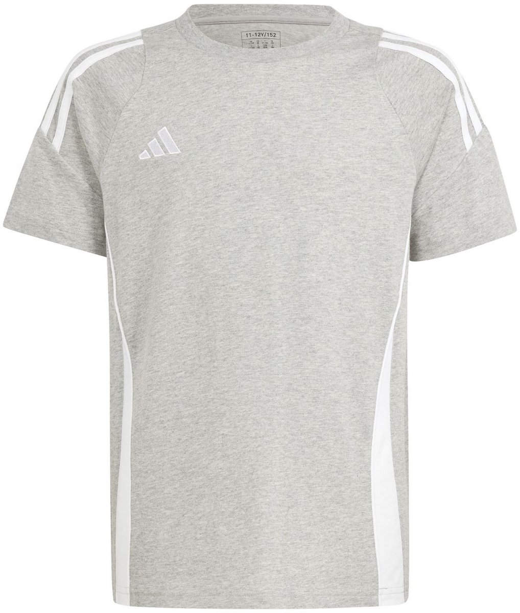 adidas T-shirt Kinderen Tiro 24 Sweat Grijs - Maat 152cm