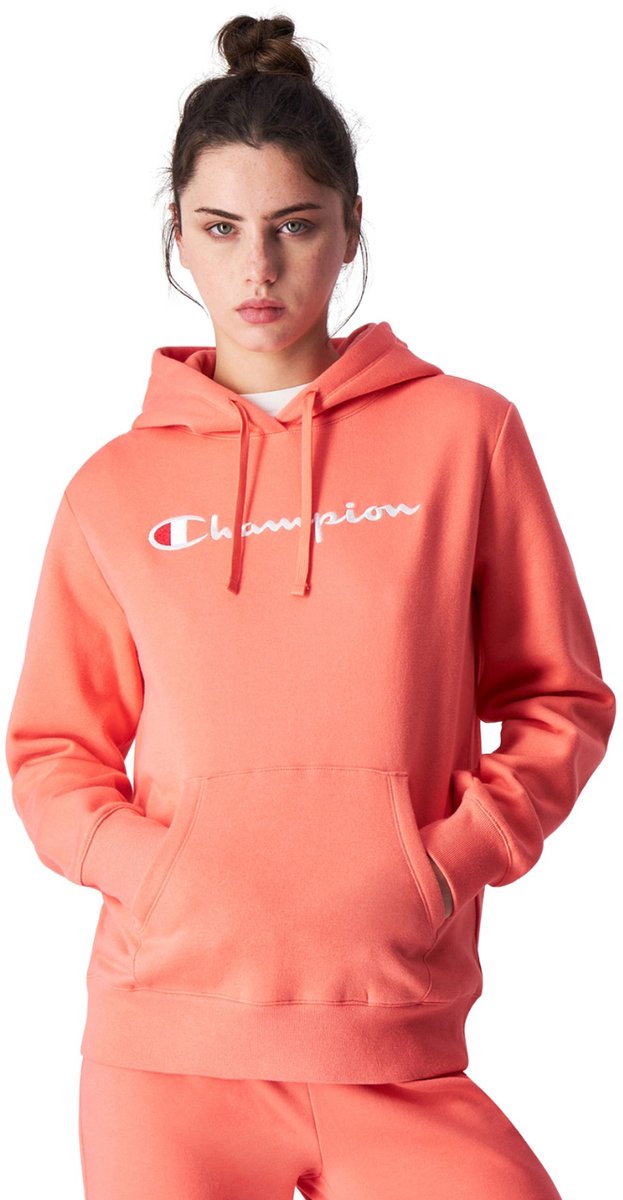 Champion Sweater Dames Hooded Roze