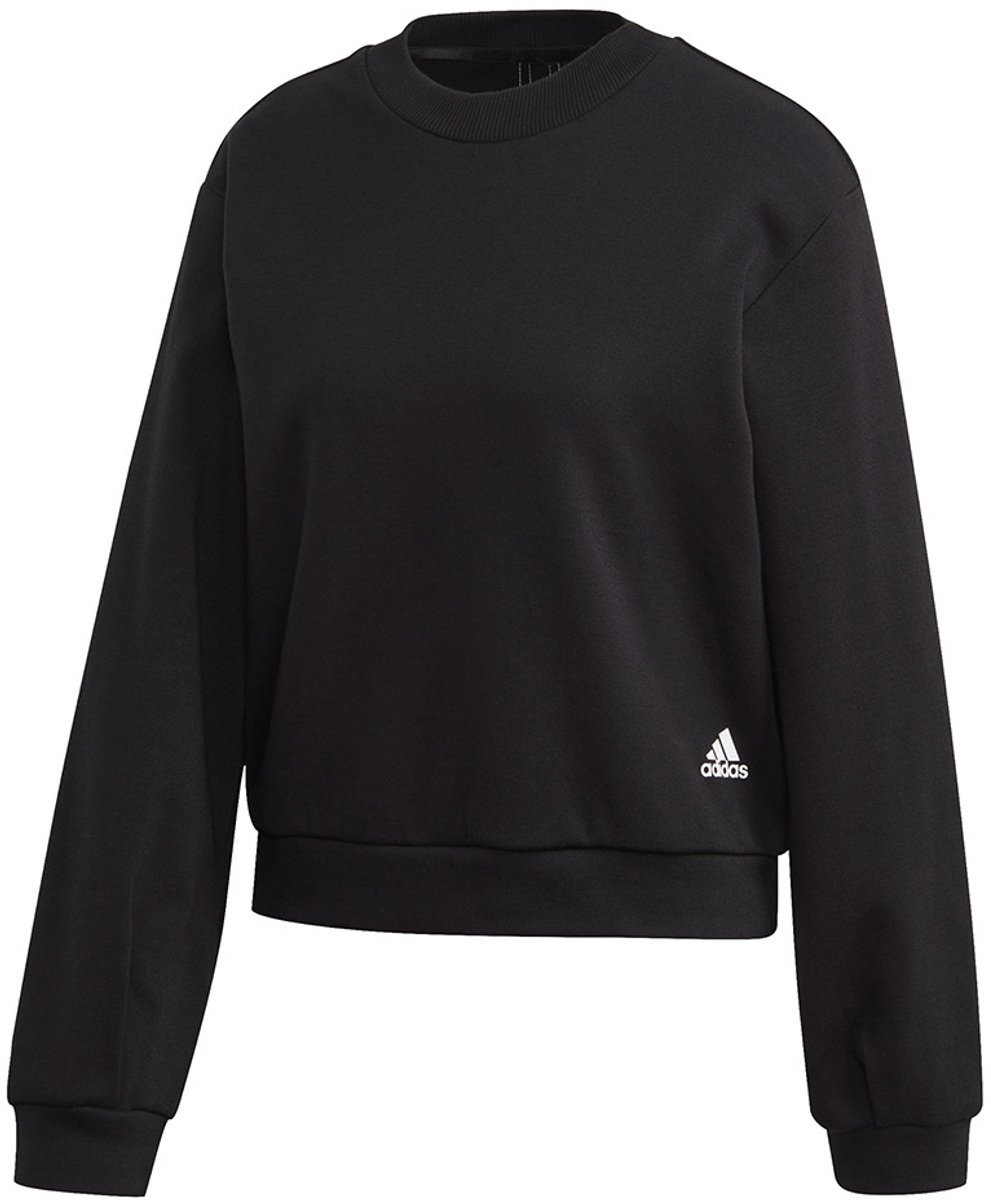 adidas Sweater Dames W St Crew 2XL Zwart