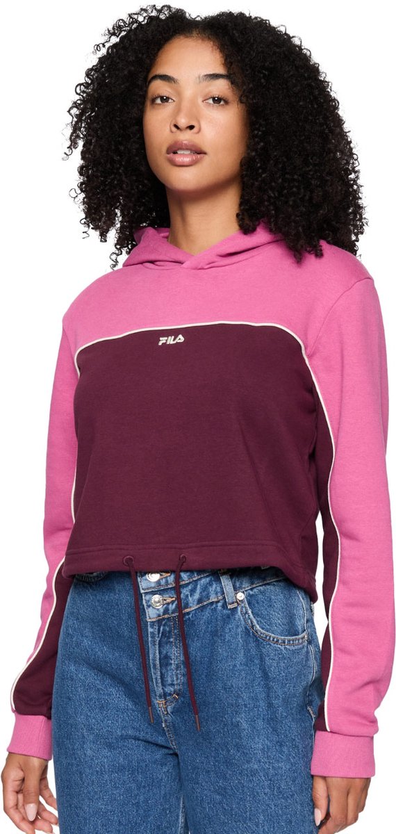 Fila Sweater Dames Laagna -Bordeauxrood Roze