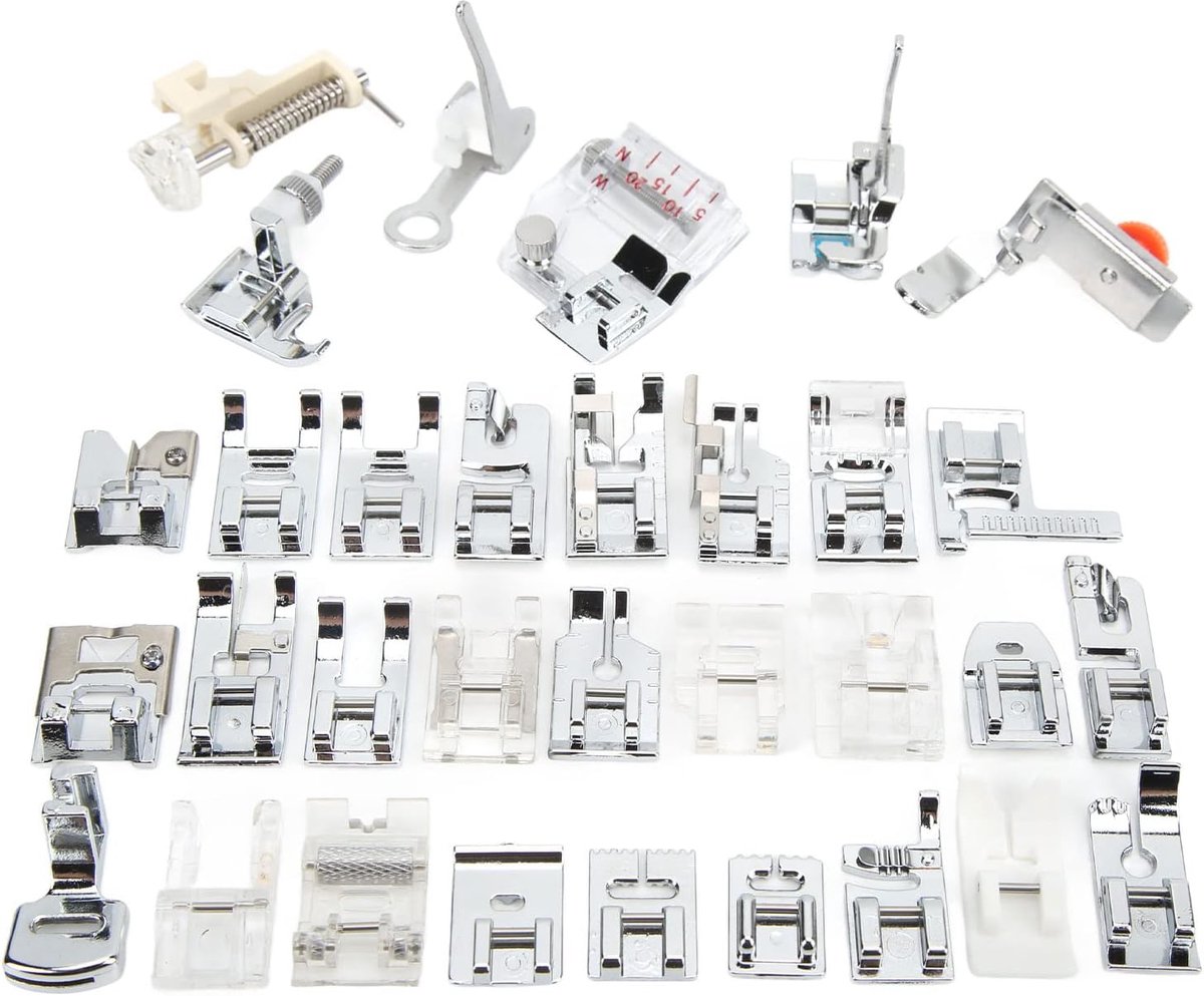 Naaivoet Set - Naaimachine Accessoires - Creatief Naaien - 32 Delig