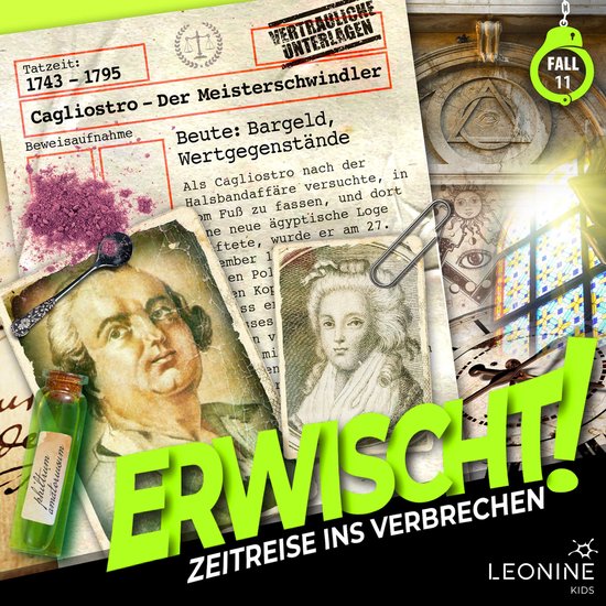 Folge 11: Cagliostro - Der Meisterschwindler - cover