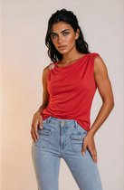 Morgan - Top sans manches 261-Dred Red