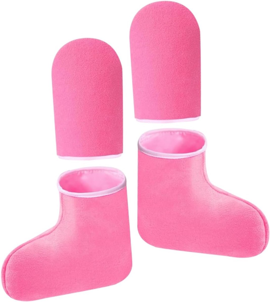 Paraffine Laarsjes - Paraffine Wanten - Voet Spa - Thermale Behandeling - 15x12x5 cm