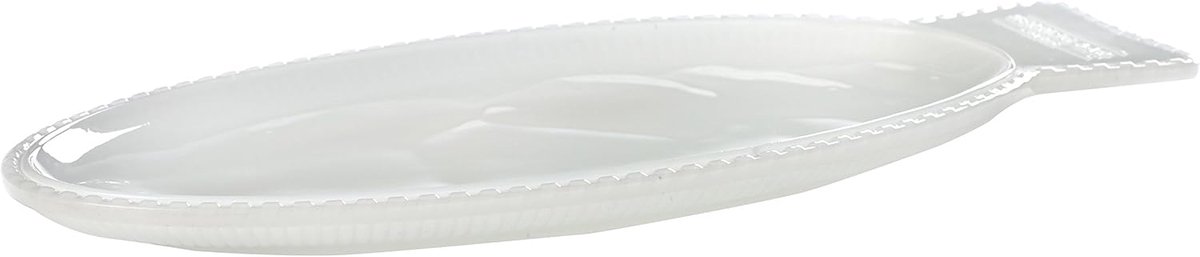 Visplate Plat - Serveerplank - Eten Presenteren - Moderne Vorm - 35 x 16 cm - Melkwit