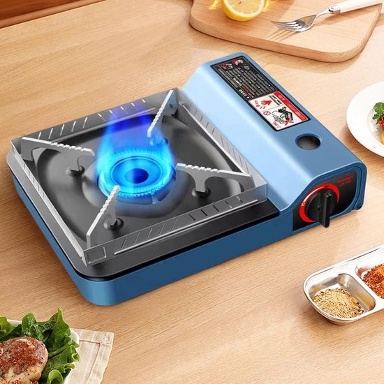 Camping Kooktoestel - Draagbare Brander - Buiten Koken - Winddicht Ontwerp - Compact Formaat van Camping — afbeelding 2