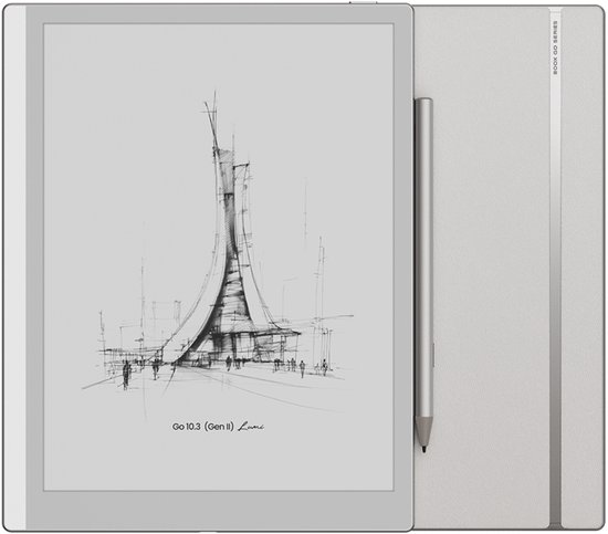 BOOX Go 10.3 Gen II Lumi + InkSense Styluspen - E-inkt e-boo ... - cover