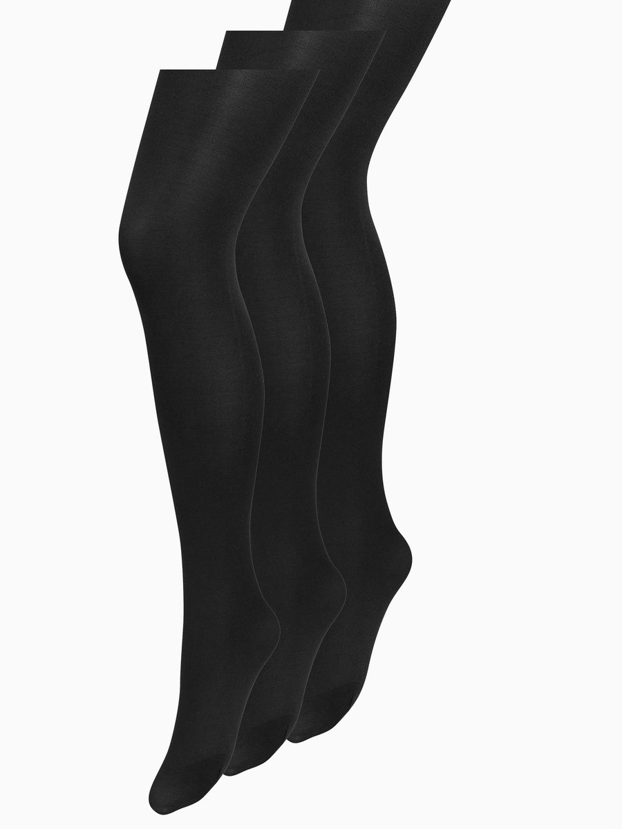 Next Set van 3 ondoorschijnende panty's van 80 denier
