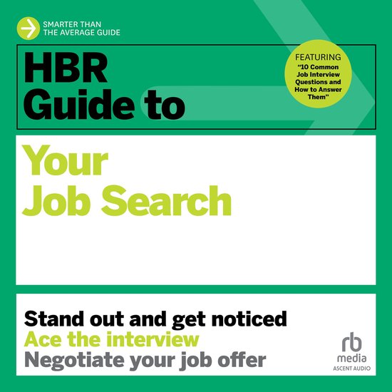 HBR Guide to Your Job Search - cover