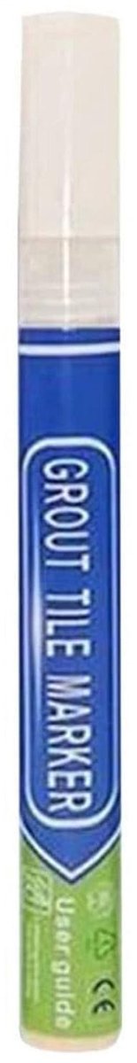Tegel Reparatie Pen - Voeg Pen - Vlekken Verwijderen - Sneldrogend Waterdicht - 2mm Lijnbreedte - Donkergrijs