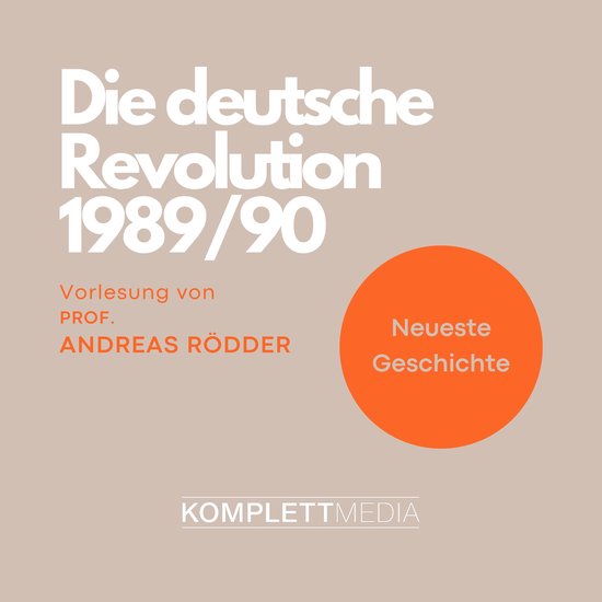 Die deutsche Revolution 1989/90 - cover