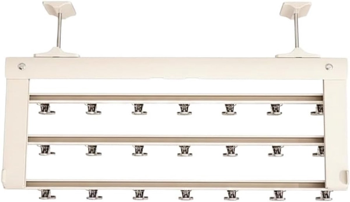 Radiator droogrek - Opvouwbare hanger - Kleine kleding drogen - Roestvrijstalen clips - 42