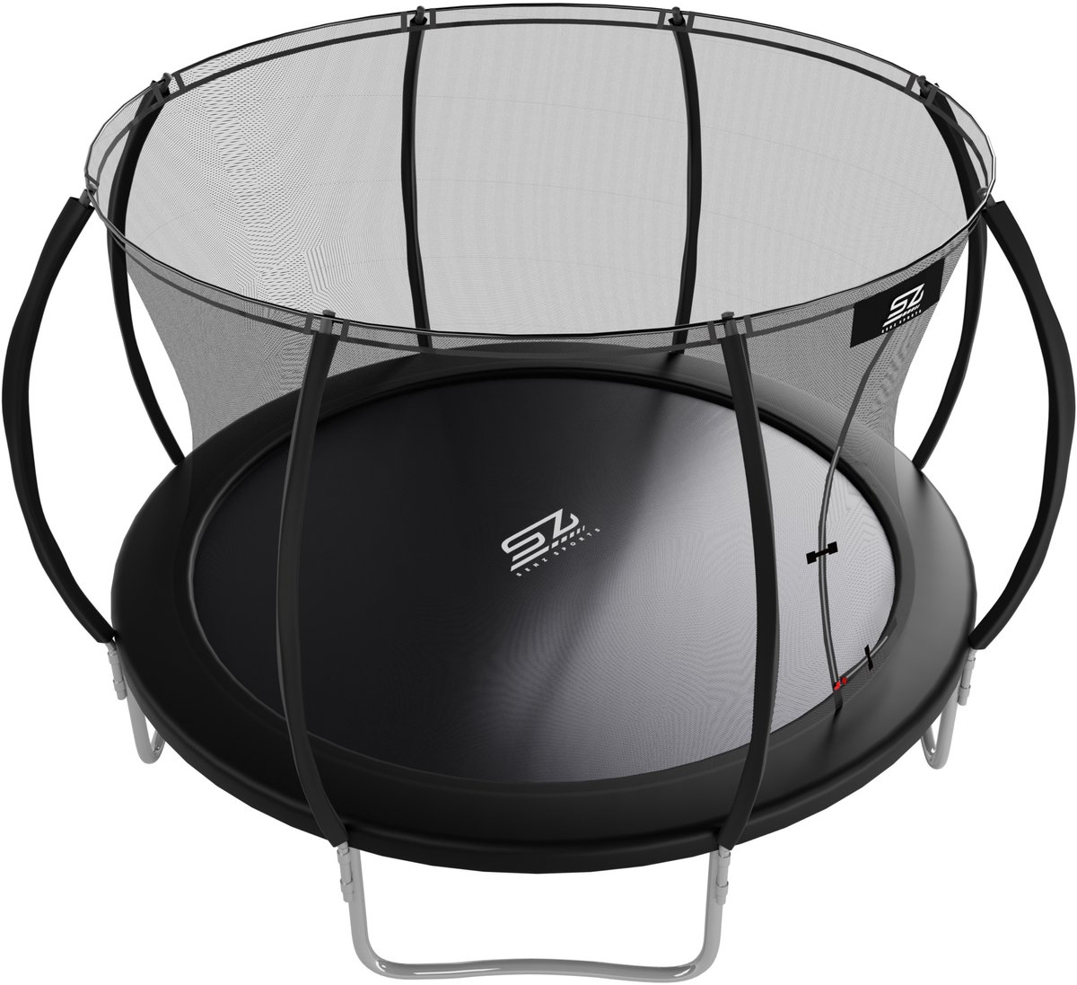 Senz Sports - J2000 Serie - Trampoline - 366 cm - Rond - Met Springveren — afbeelding 3