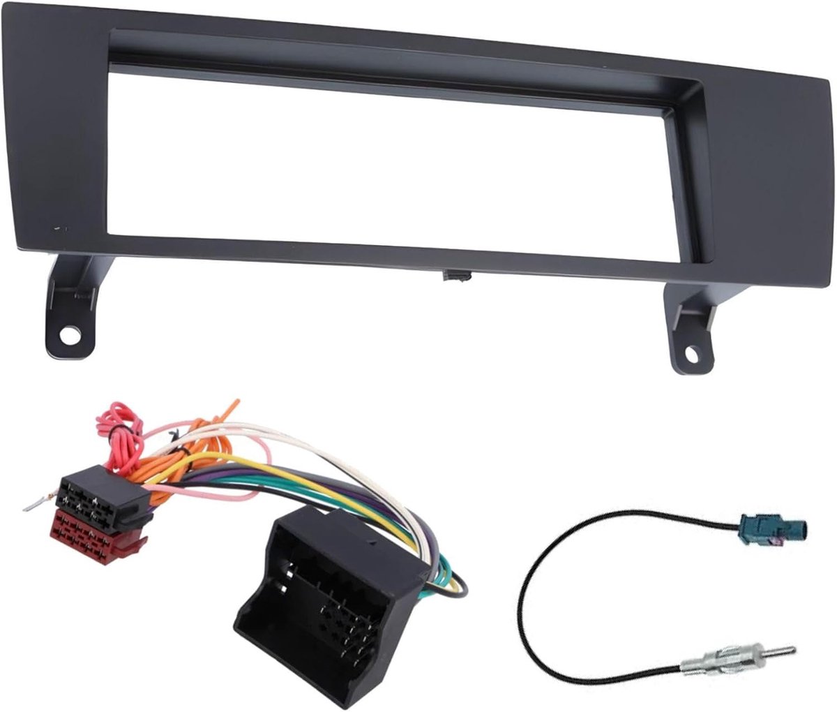 Radio Paneel Kit - Inbouw Frame - Auto Audio Installatie - Specifieke Pasvorm - 1-DIN - Zwart
