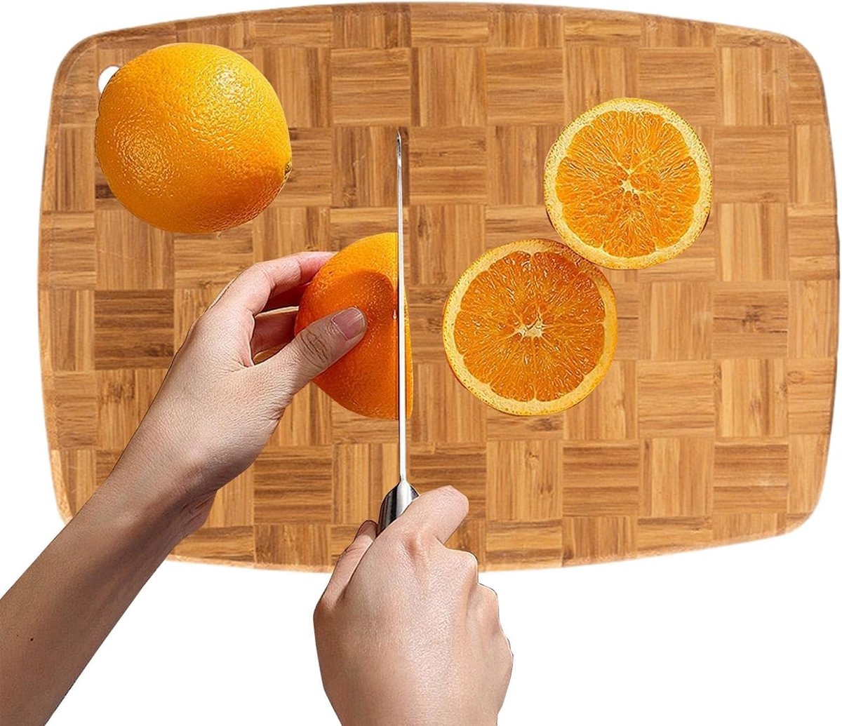 Houten Snijplank Set - Keukenplanken Bamboe - Glad Snijden - Duurzaam Gemakkelijk - 238 cm