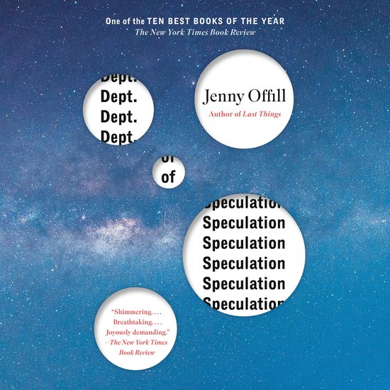 Dept. of Speculation - cover