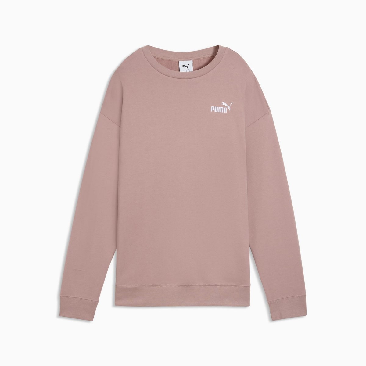 PUMA SWEATSHIRT ESS SMALL NO. 1 LOGO RELAXED TR 68497588 r Roze
