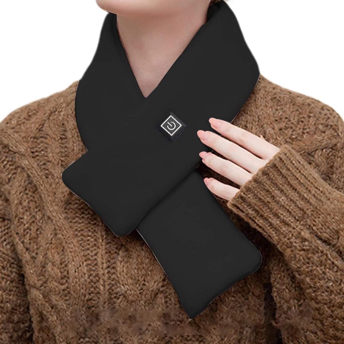 Verwarmingskussen Hals - Verwarmende Sjaal - Comfortabele Warmte - Oplaadbaar USB - 80 x 11 cm