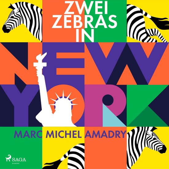 Zwei Zebras in New York - cover