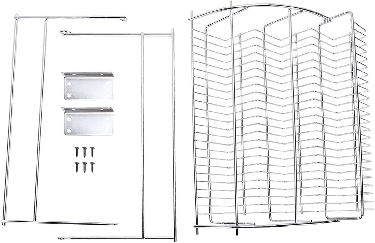 Uittrekbaar Kruidenrek - Keuken Organizer - Kast Opbergen - Stevig Ijzer Ontwerp - Meerlagig