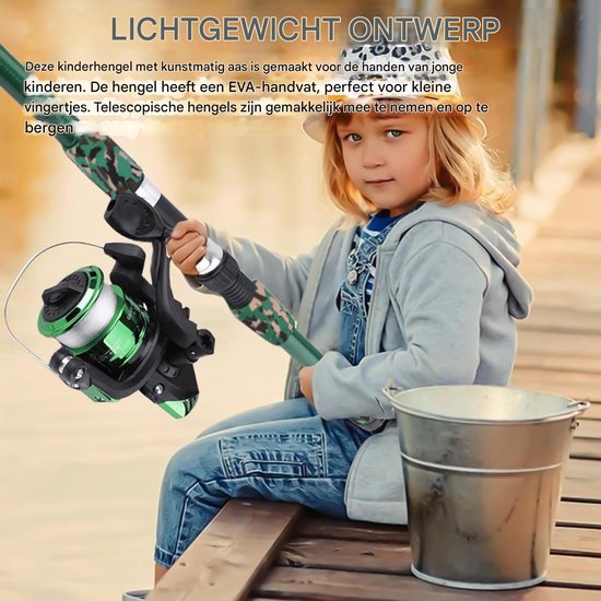 longziming - Vishengel set - Hengelset - Vis accessoires - Lichtgewicht carbon hengel - Drukknop haspel voor eenvoudig gebruik - Veilig ontwerp met zachte grip - Compleet en direct klaar voor gebruik van longziming — afbeelding 5