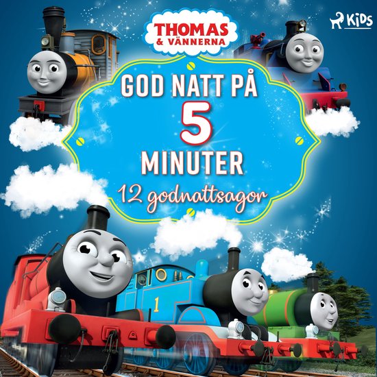 Thomas och vännerna - God natt på 5 minuter - 12 godnattsa ... - cover