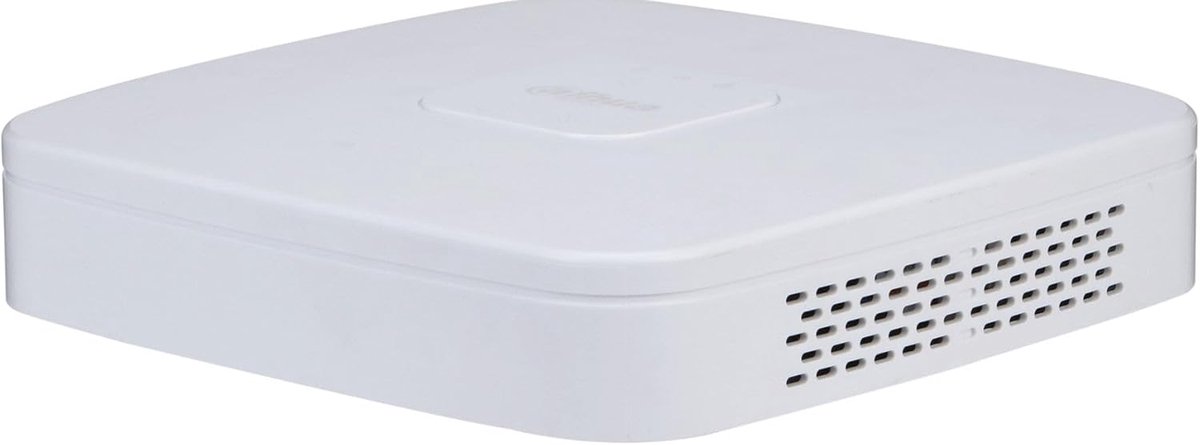 Netwerk Recorder - IP Recorder - Videobewaking - 8 Kanaals - 20x20x4.5 cm - Zwart