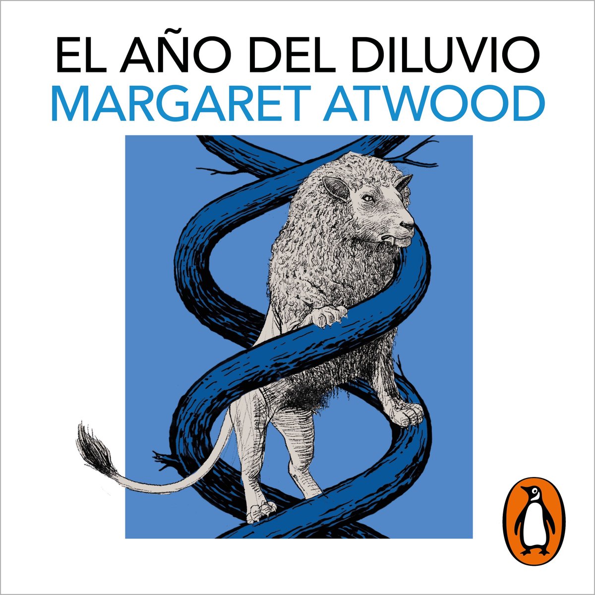 Omslag van El año del diluvio (Trilogía de MaddAddam 2)
