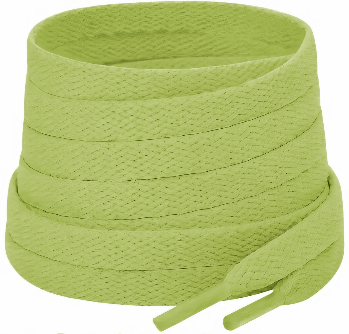 The Kicks Don Veters Plat 140CM - Limoen Groen - 8mm