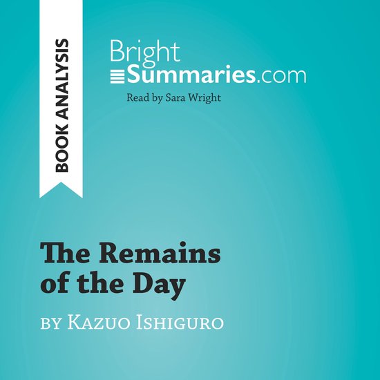 The Remains of the Day by Kazuo Ishiguro (Book Analysis) - cover