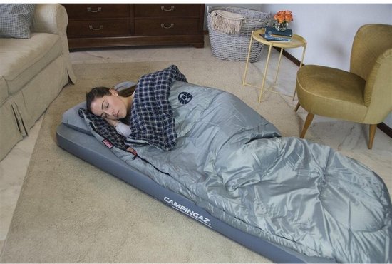 Campingaz X'tra Quickbed Airbed Single luchtbed - luchtbed 1 persoons - luchtbed lange mensen - grijs van Campingaz — afbeelding 4