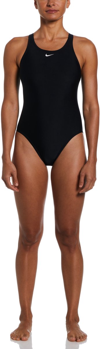 Nike Swim Solid Fastback Zwemkleding 38 Vrouw Zwart