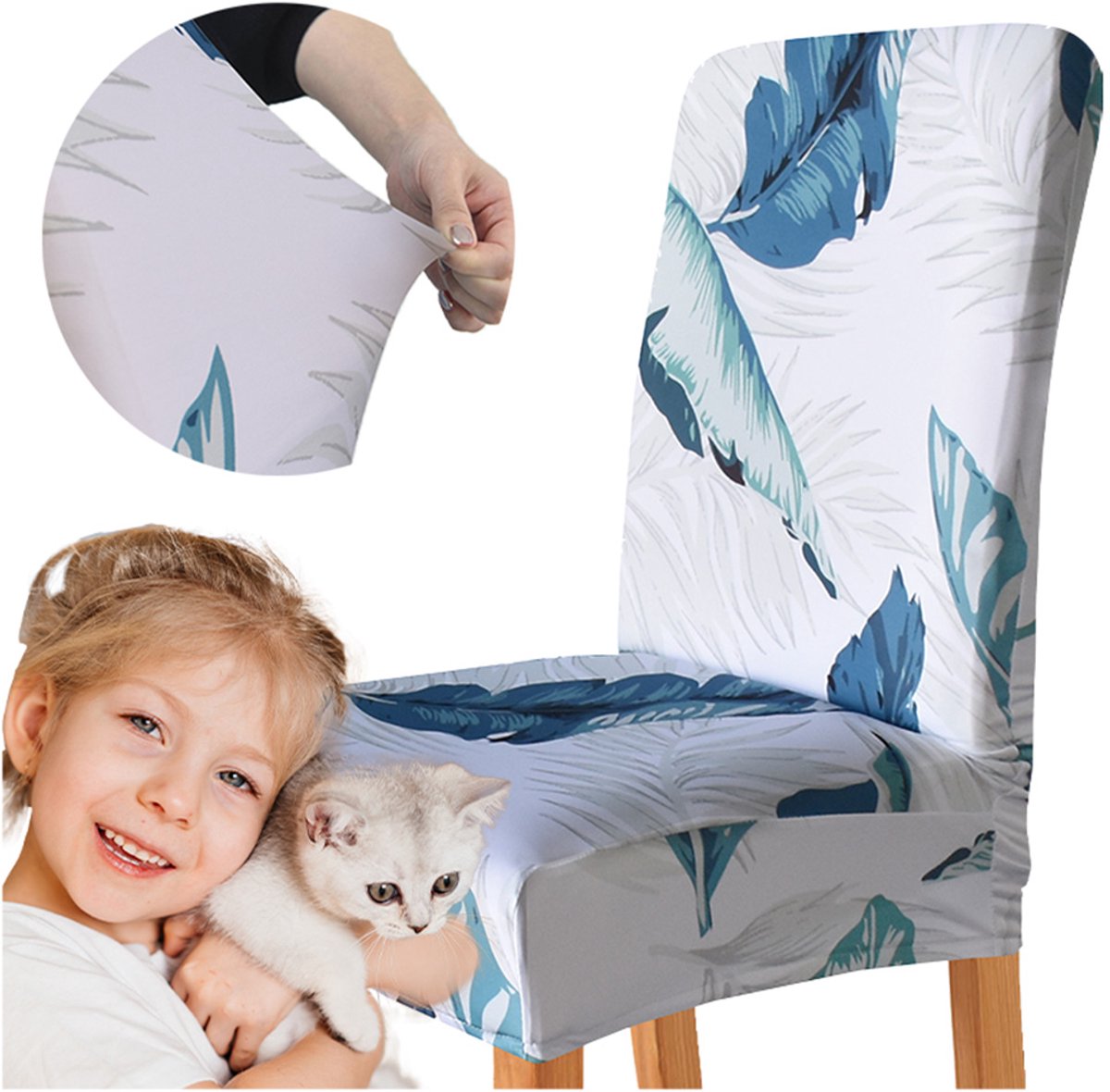 Meble odNowa - Autostoelhoes - Natuurlijke kleuren - Elastisch - Waterafstotend