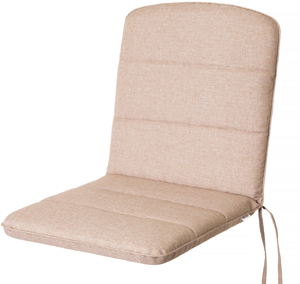 Hobbygarden Tuinstoelkussen Alba Beige voor Lage Rug Tuinstoelen – Waterafstotend, UV-bestendig en Comfortabel