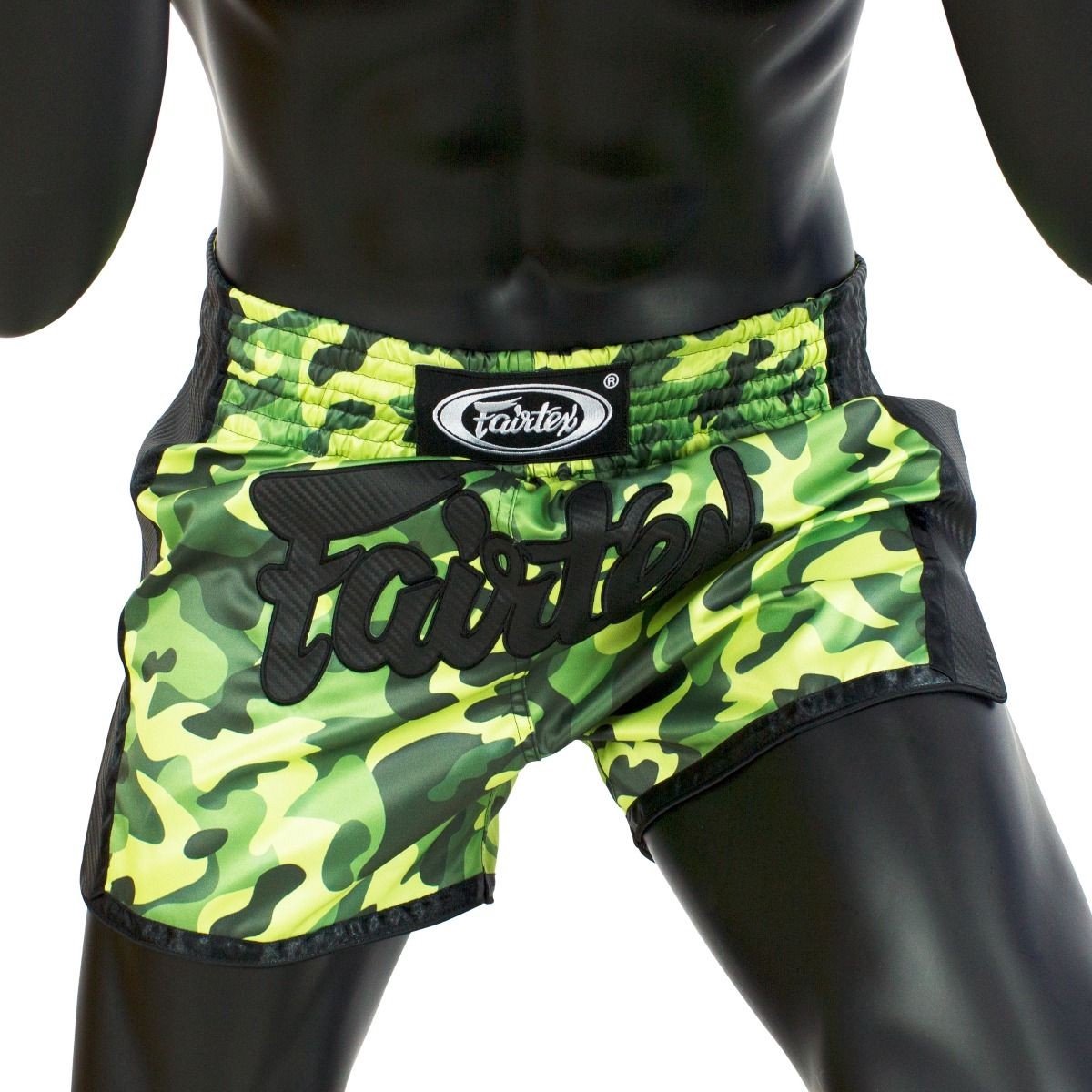 Fairtex BS1710 - Muay-Thai Shorts - Camo - L - Handgemaakt in Thailand