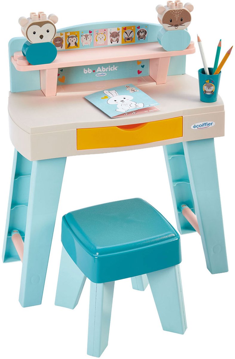 Ecoiffier bb Abrick Mijn Eerste Bureau - 8dlg.