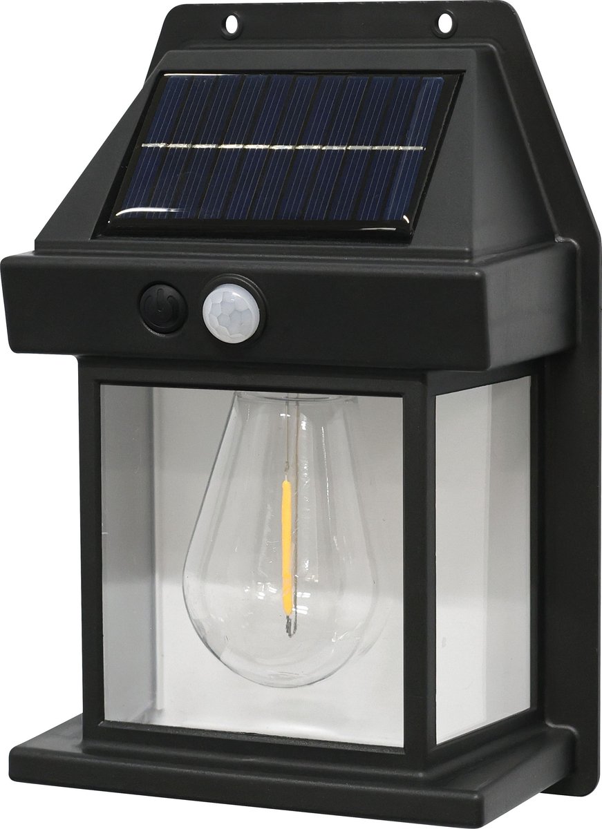 GALIX G2601 – Solar wandlamp – Bewegingssensor – 36 lm – Warm wit